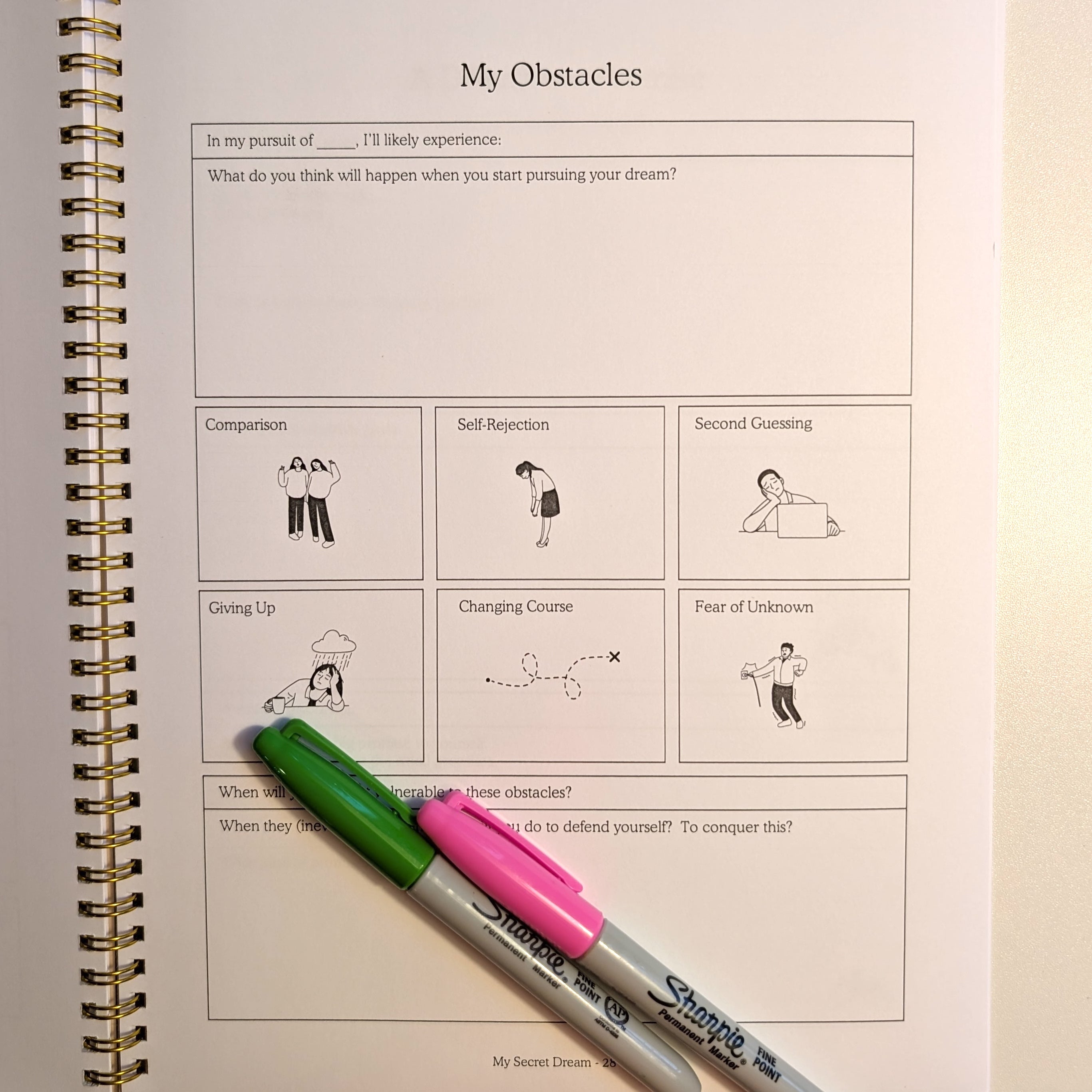 My Secret Dream Journal – Career Coach Mandy